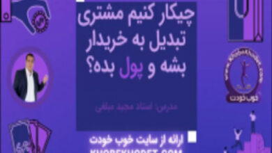 چیکار کنیم مشتری تبدیل به خریدار بشه و "پول" بده؟